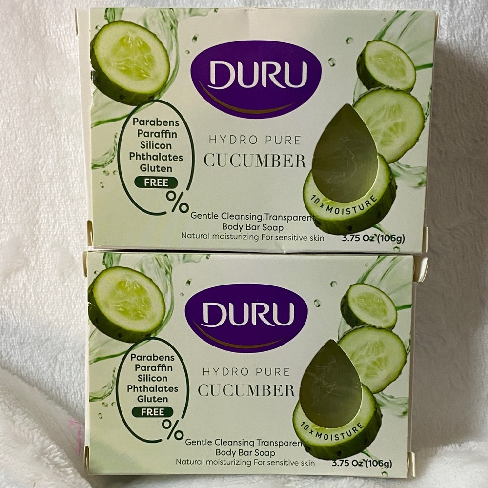 Duru Hydro Pure Cucumber Soap - Refreshing Green Cleanse